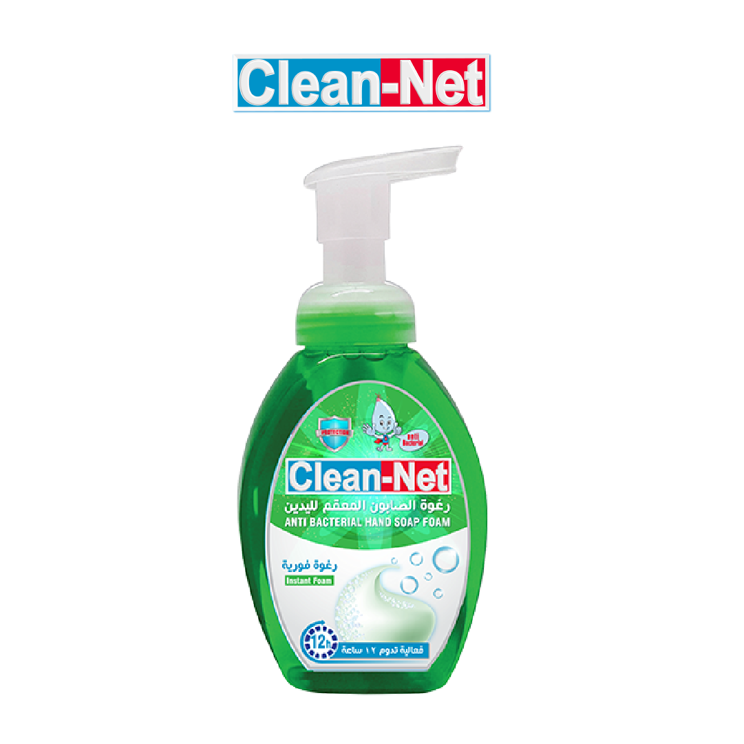 Clean Net Anti Bacterial Hand Soap Foam - 330ml