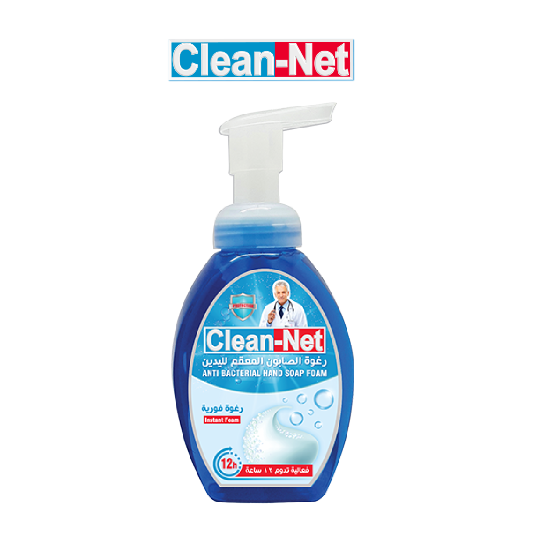 Clean Net Anti Bacterial Hand Soap Foam - 330ml