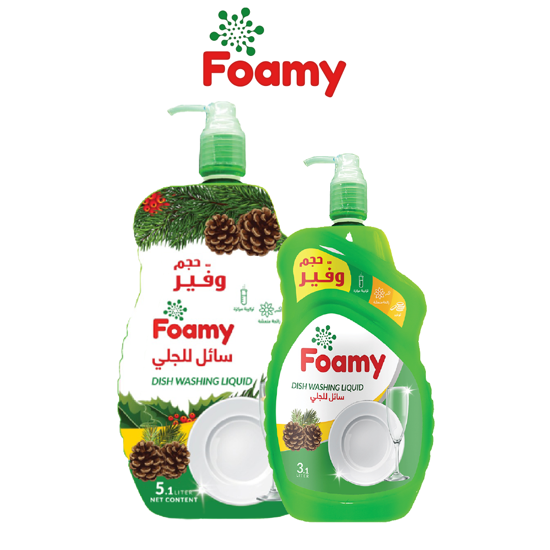 Foamy Dish Washing Liquid Pine - 2 Sizes