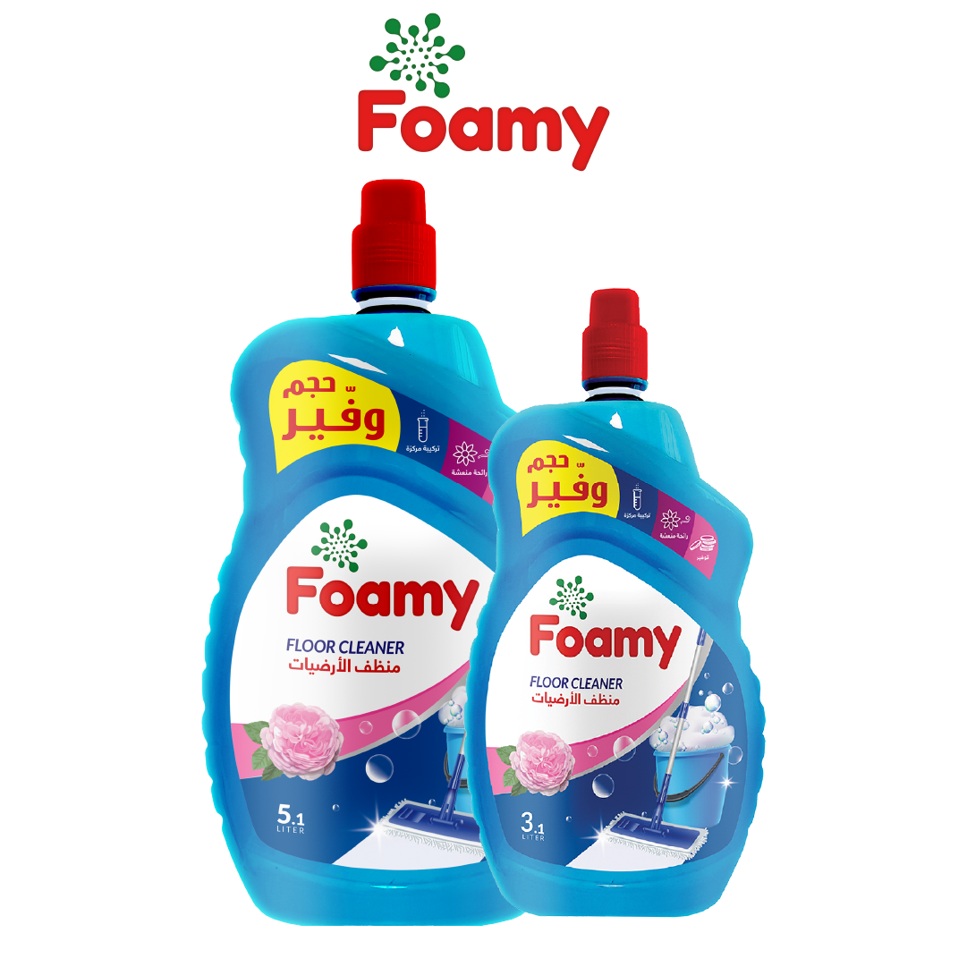 Foamy Floor Cleaner Rose Scent - 2 Sizes