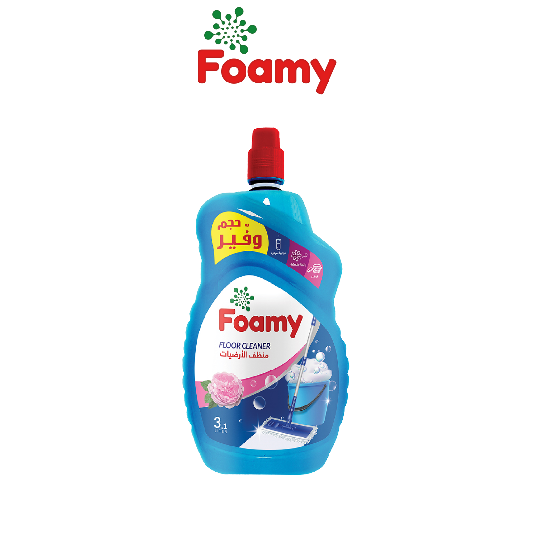 Foamy Floor Cleaner Rose Scent - 2 Sizes