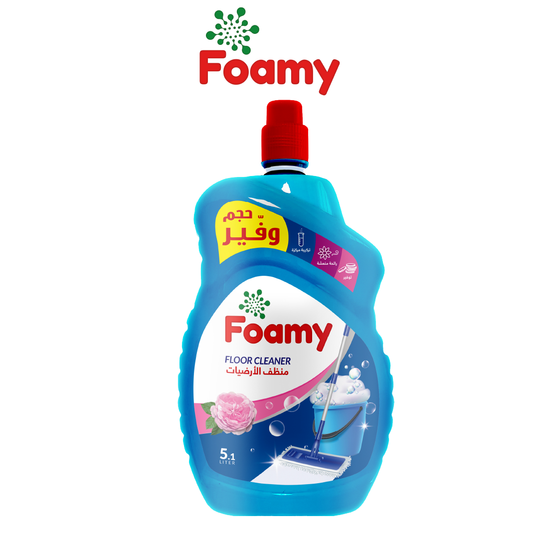 Foamy Floor Cleaner Rose Scent - 2 Sizes