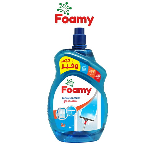 Foamy Glass Cleaner - 5.1 Liters