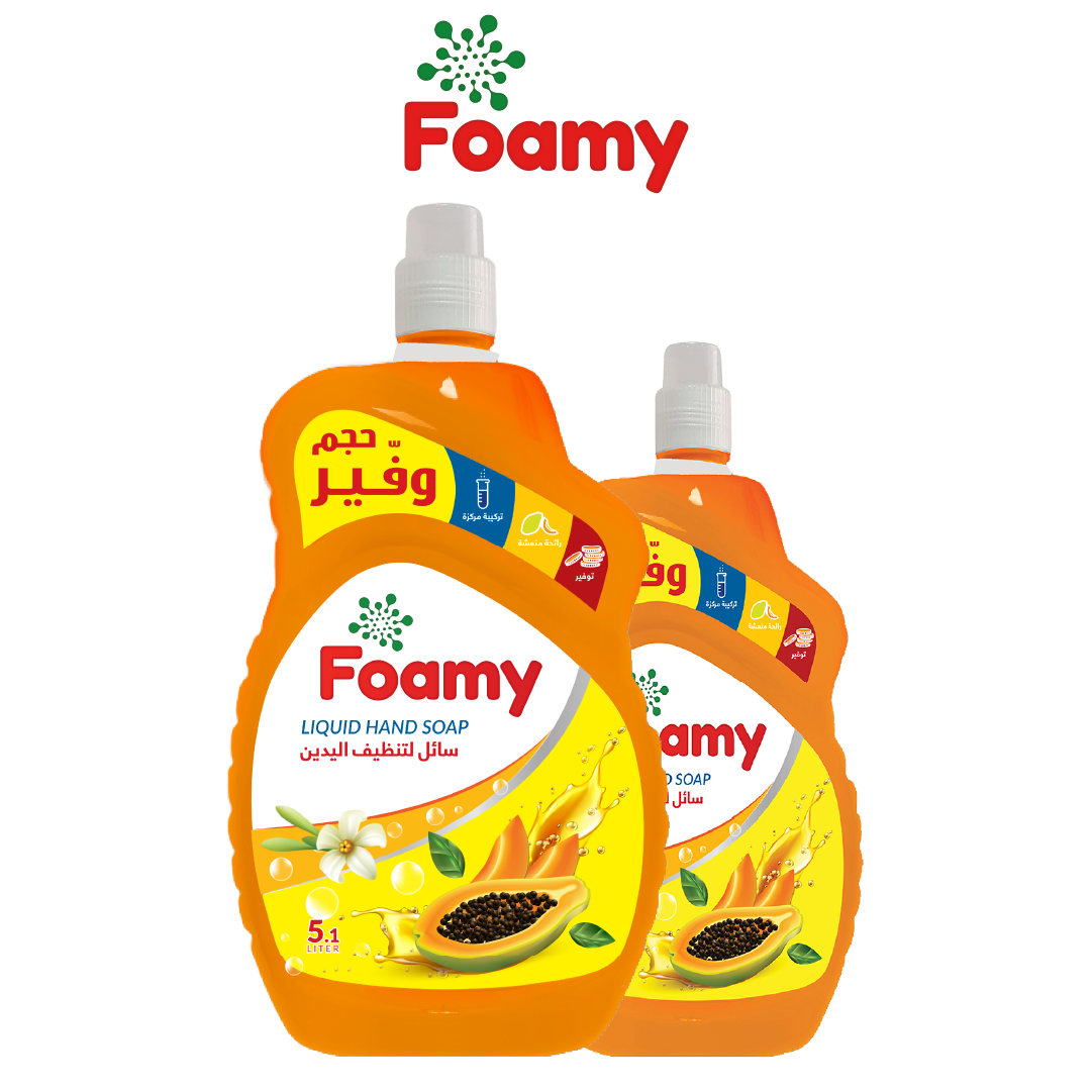 Foamy Liquid Hand Soap - 2 Sizes