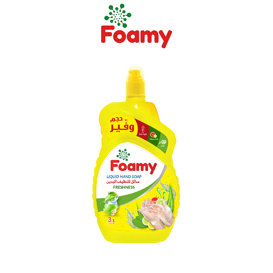 Foamy Liquid Hand Soap Freshness - 2 Sizes