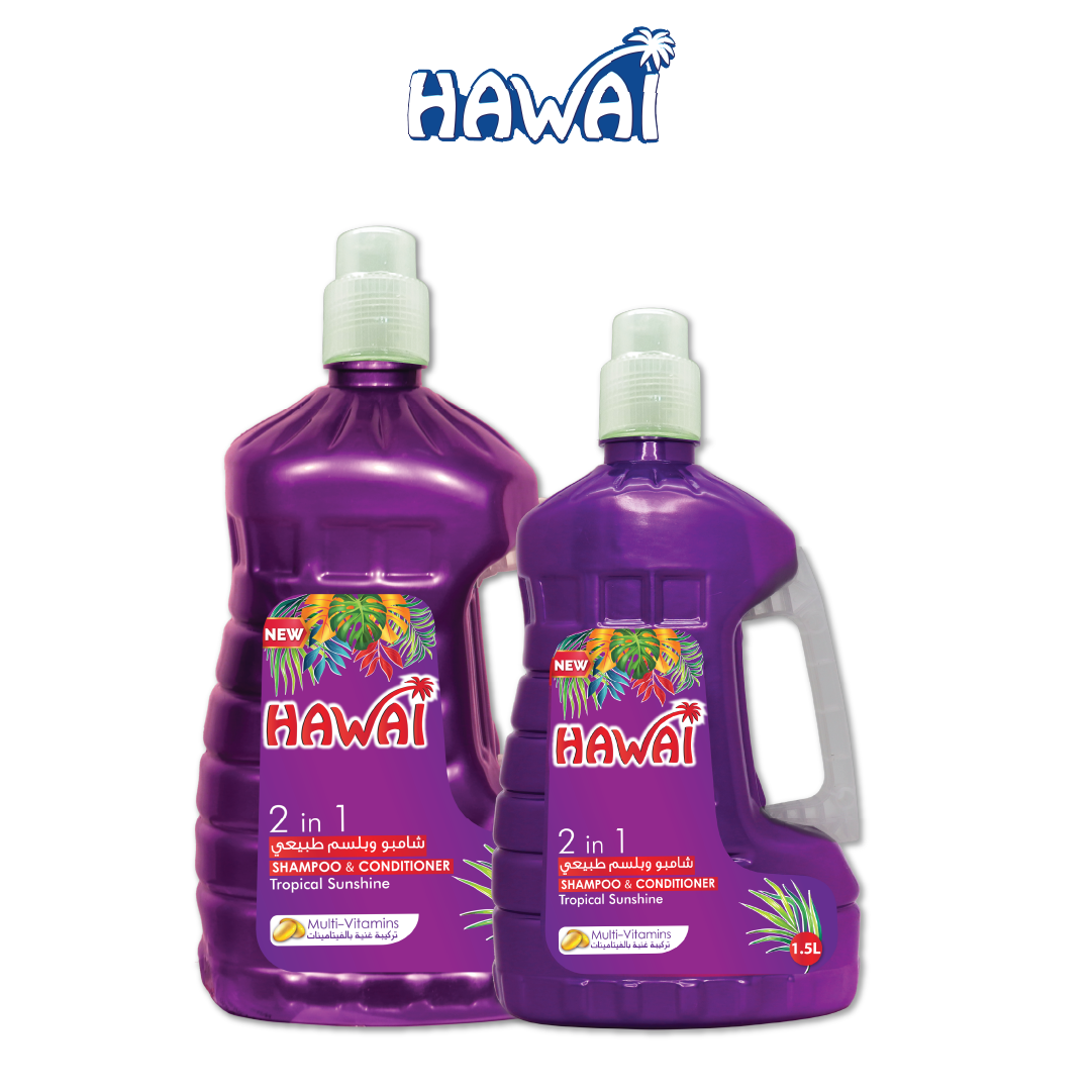 Hawai 2in1 Shampoo & Conditioner - 2 Sizes