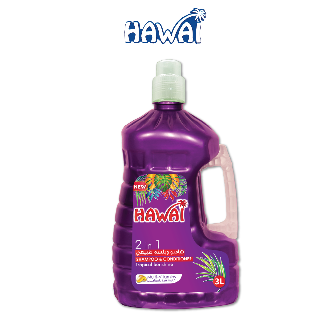 Hawai 2in1 Shampoo & Conditioner - 2 Sizes