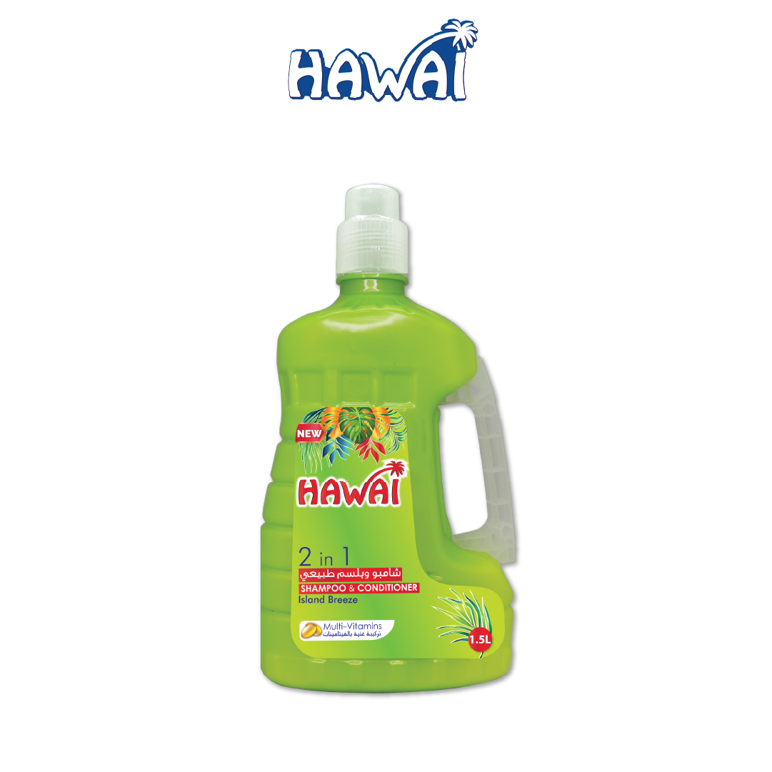 Hawai 2in1 Shampoo & Conditioner Tropical Sunshine - 2 Sizes