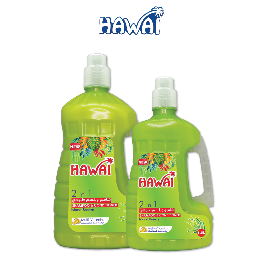 Hawai 2in1 Shampoo & Conditioner Tropical Sunshine - 2 Sizes