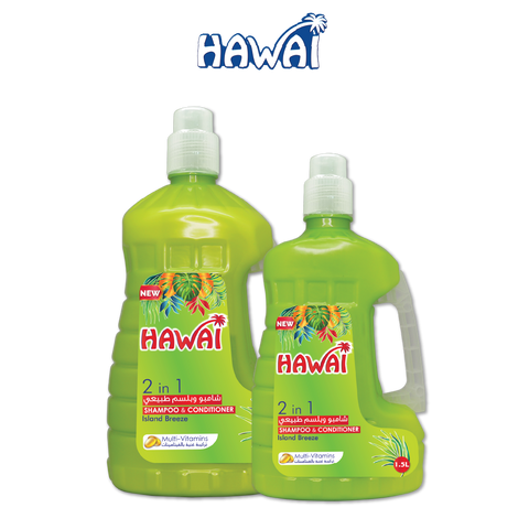 Hawai 2in1 Shampoo & Conditioner Tropical Sunshine - 2 Sizes