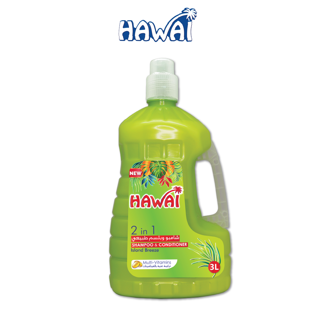 Hawai 2in1 Shampoo & Conditioner Tropical Sunshine - 2 Sizes