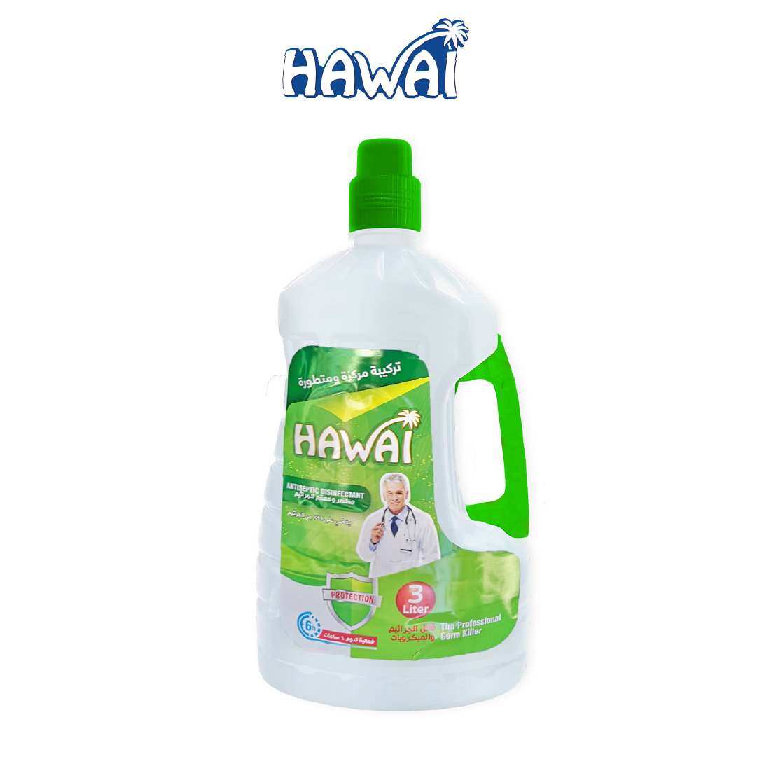 Hawai Antiseptic Disinfectant  - 3 Liters