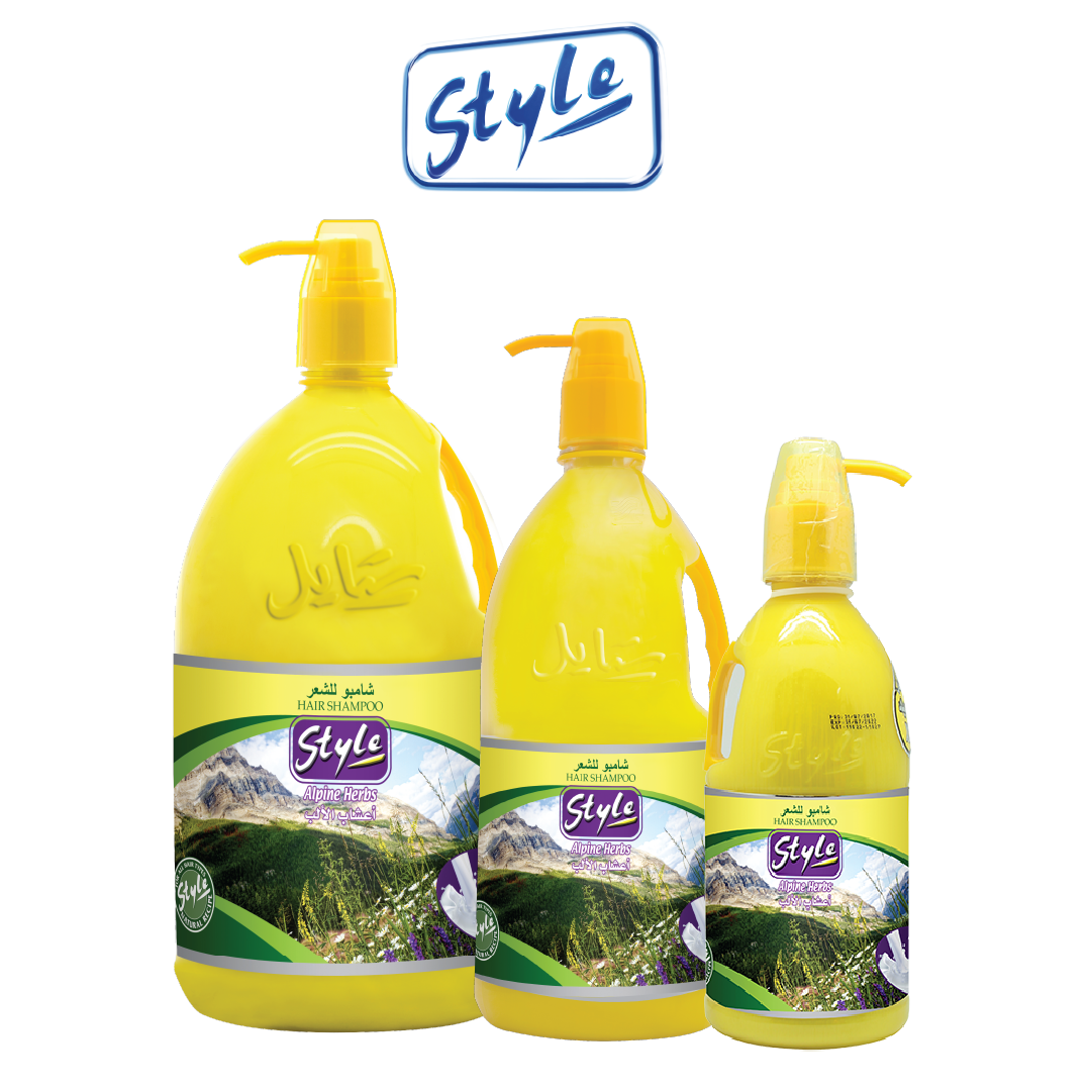 Style Hair Shampoo Alpine Herbs -  3 Sizes