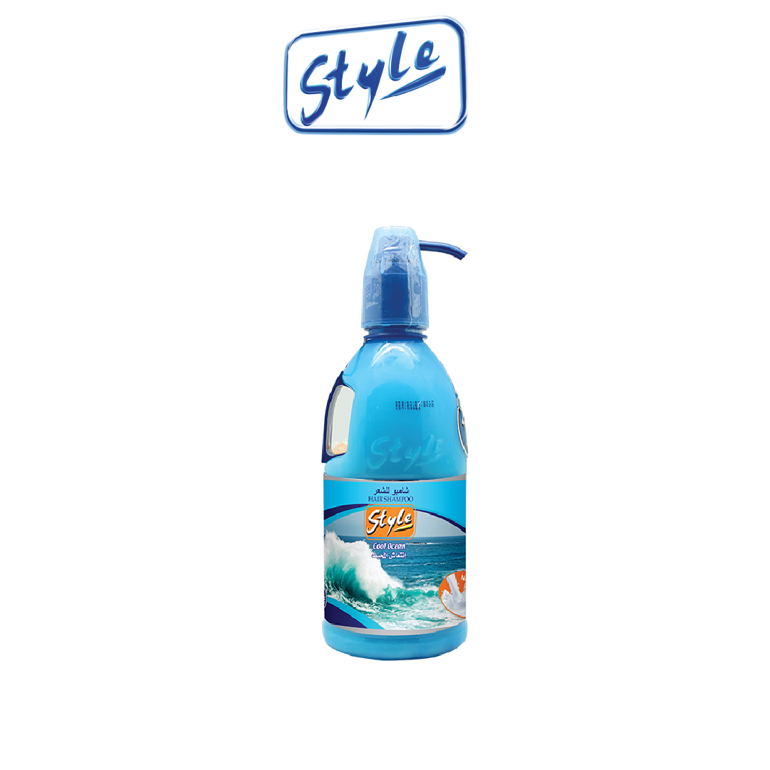 Style Hair Shampoo Cool Ocean - 3 Sizes