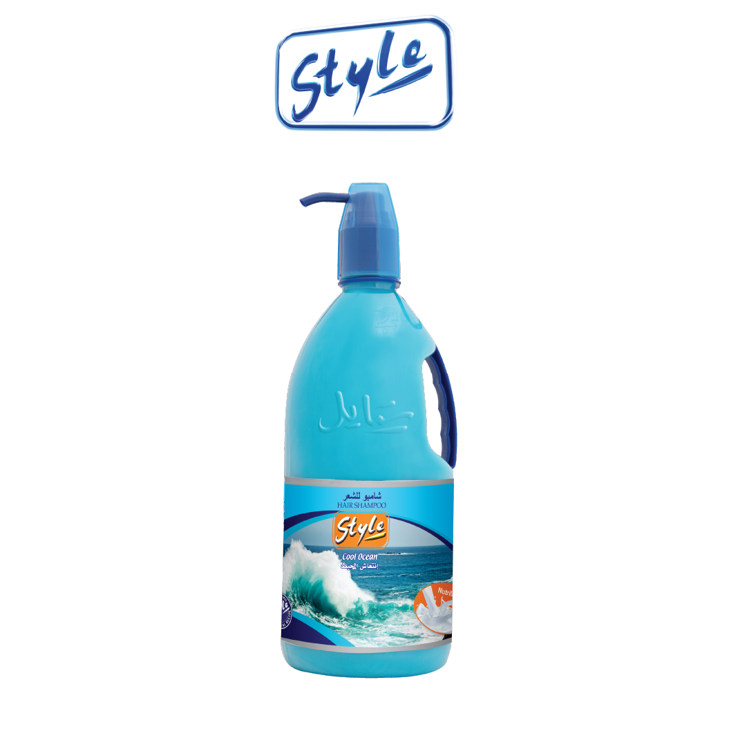 Style Hair Shampoo Cool Ocean - 3 Sizes