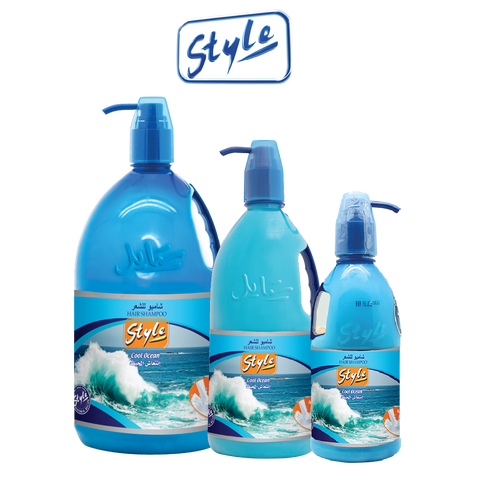 Style Hair Shampoo Cool Ocean - 3 Sizes