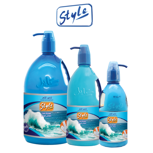 Style Hair Shampoo Cool Ocean - 3 Sizes